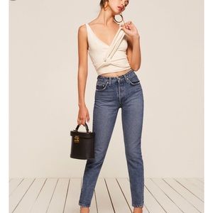 Reformation French Seam Jeans